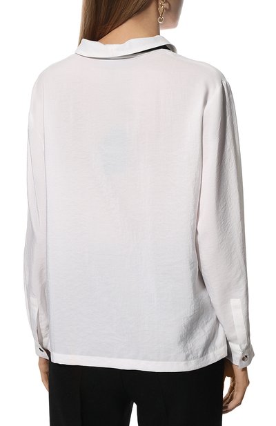 Шелковая рубашка GIORGIO ARMANI, арт. 2SHCC027/T034S, фото 4