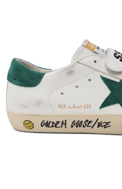 Кожаные кеды old school GOLDEN GOOSE DELUXE BRAND, арт. GTF00111.F005315, фото 5