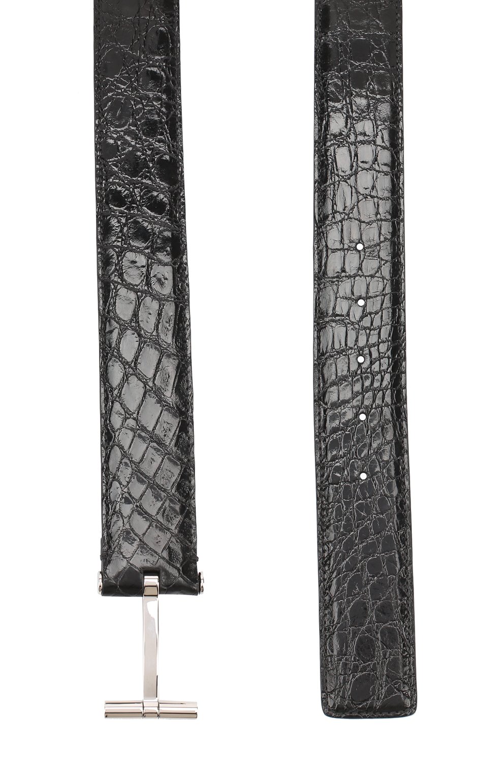 Ремень из кожи каймана с металлической пряжкой TOM FORD, арт. TB154P-A19, фото 2