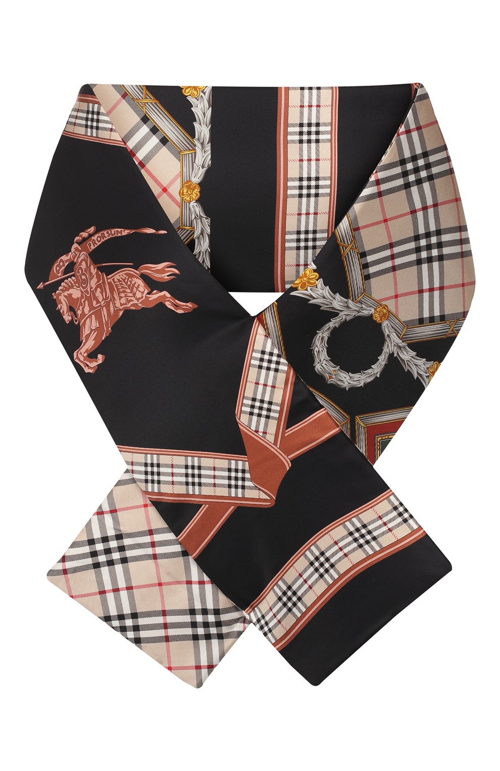 Ш елковый шарф с принтом BURBERRY, арт. 4080028, фото 1
