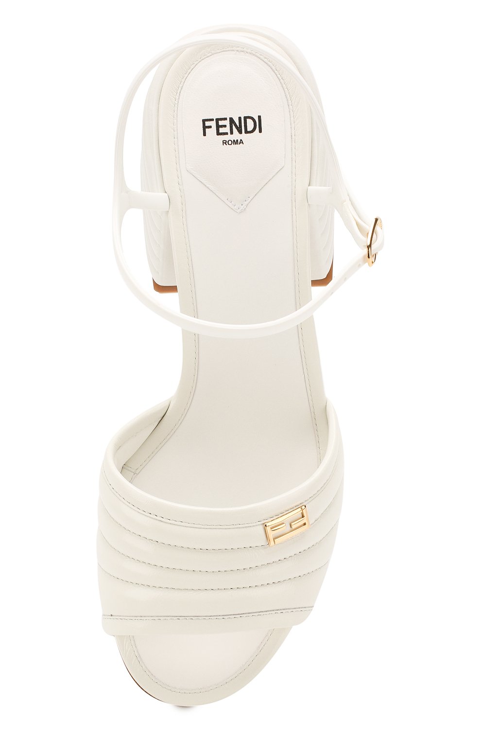 Кожаные босоножки FENDI, арт. 8X7067 AAXI, фото 5