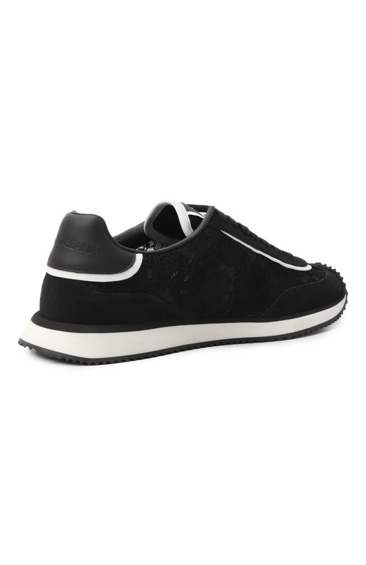 Комбинированные кроссовки DG Cushion Dolce & Gabbana CK2340/A9AC2 Чёрный  CK2340/A9AC2 Фото 5