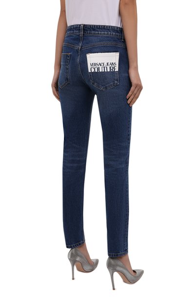 Джинсы VERSACE JEANS COUTURE, арт. 71HAB5S2-71DP501 C SLIM ST STENCIL VJC D STR/DW009, фото 4