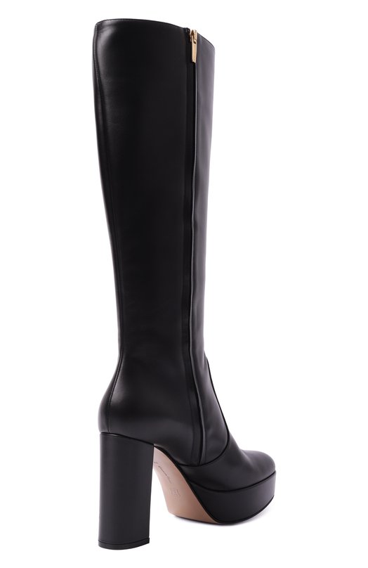 Кожаные сапоги Portree Gianvito Rossi G80177.70RIC.VGINER0 Чёрный  G80177.70RIC.VGINER0 Фото 5