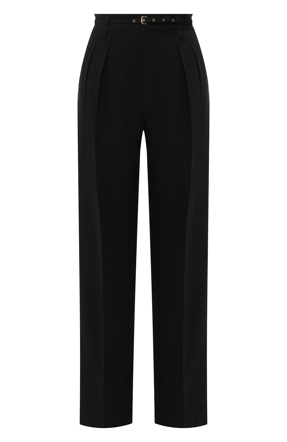 Брюки со стрелками REDVALENTINO черного цвета по цене 72650 руб., арт. TR3RBC25/2EU, фото 1 Брюки со стрелками REDVALENTINO, арт. TR3RBC25/2EU, фото 1
