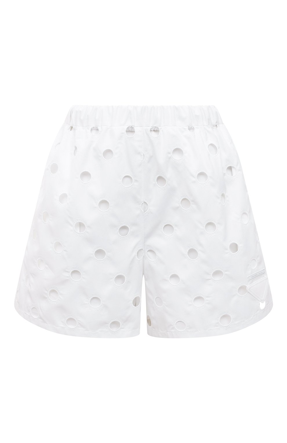 Хлопковые шорты PRADA, арт. P202E-1Y8Q-F0009-202, фото 1