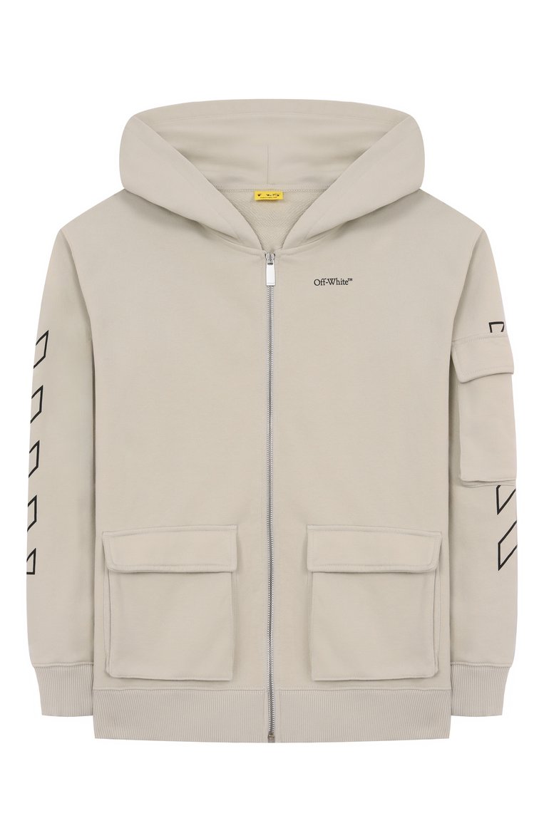 Хлопковая толстовка OFF-WHITE, арт. 0BBE005S25FLE001/12+, фото 1