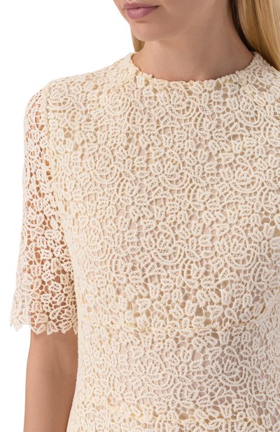 Хлопковое платье KITON, арт. D61326K0883G, фото 4