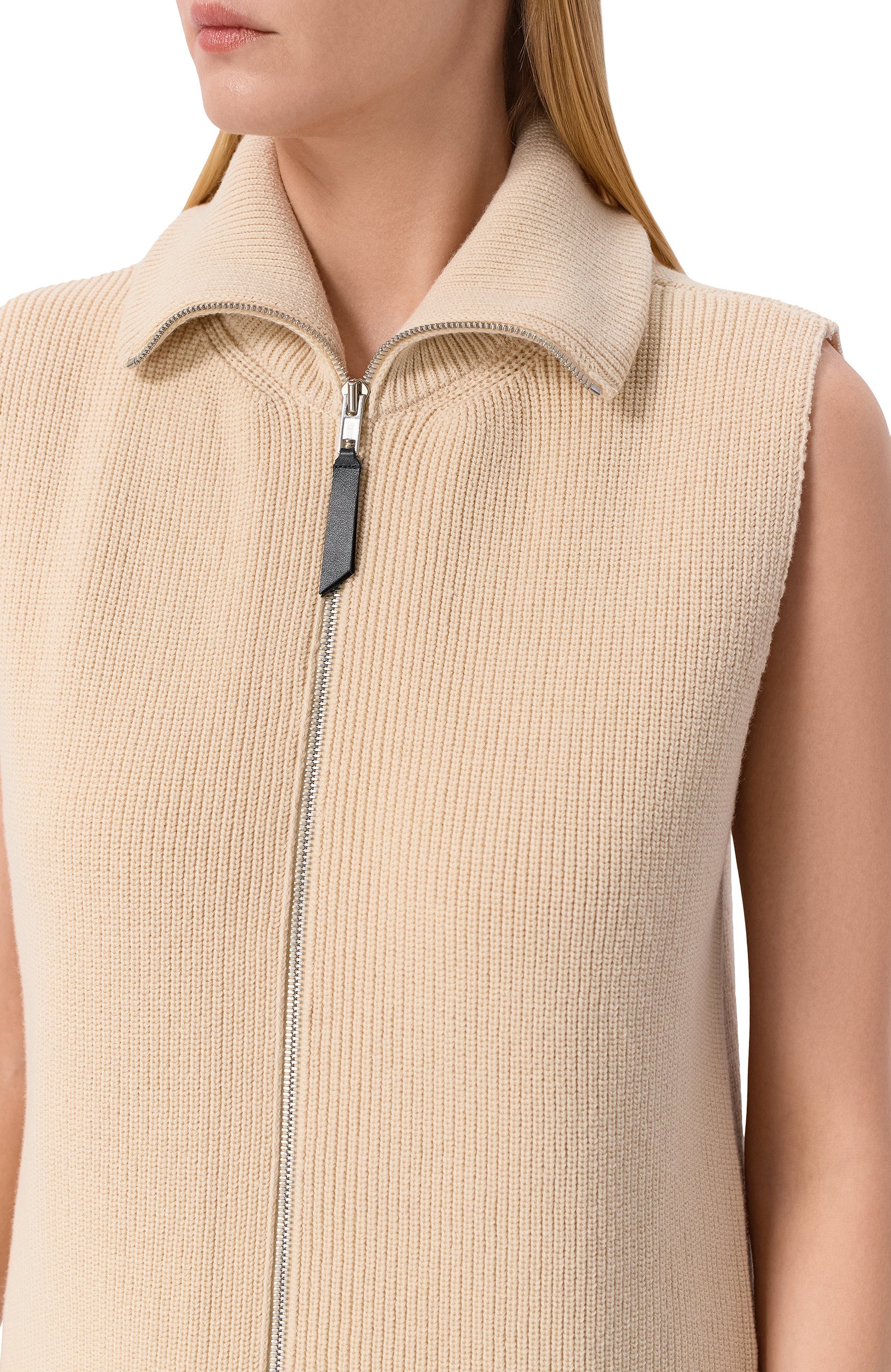 Жилет из шерсти и хлопка MAISON MARGIELA, арт. S51HP0043/S17781, фото 5