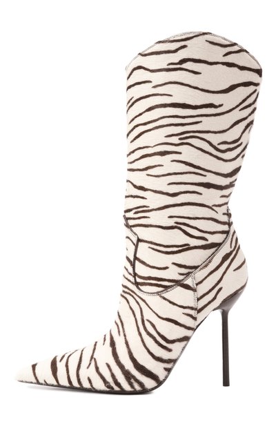 Кожаные полусапоги lidia 105 PARIS TEXAS разноцветного цвета по цене 196500 руб., арт. PX1812/XPRCH, фото 4 Кожаные полусапоги lidia 105 PARIS TEXAS, арт. PX1812/XPRCH, фото 4