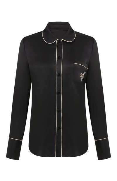 Женская шелковая рубашка classic AGENT PROVOCATEUR, арт. APM0010001