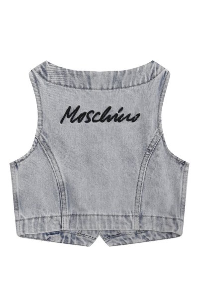 Джинсовый жилет MOSCHINO, арт. HDN000/L0E08/4-8, фото 2