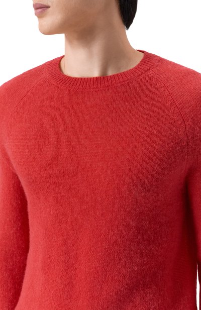 Свитер DRIES VAN NOTEN красного цвета по цене 64850 руб., арт. 021231/3723, фото 5 Свитер DRIES VAN NOTEN, арт. 021231/3723, фото 5