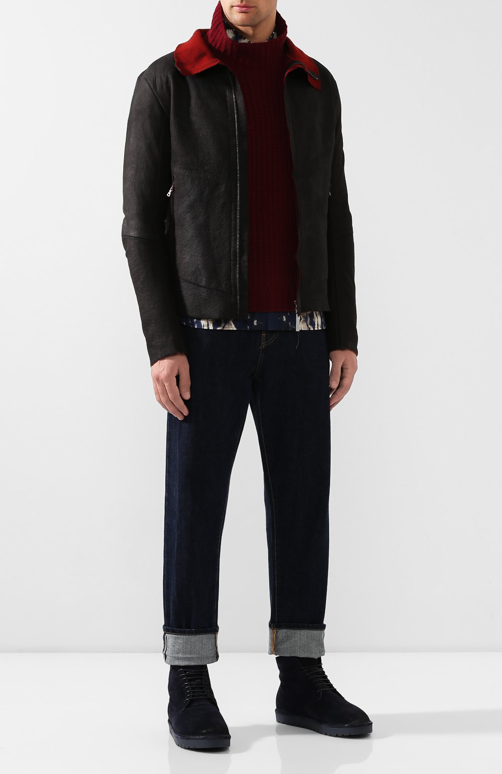 Замшевые ботинки MARSELL, арт. MMG131/DR0M R0VESCI0, фото 2