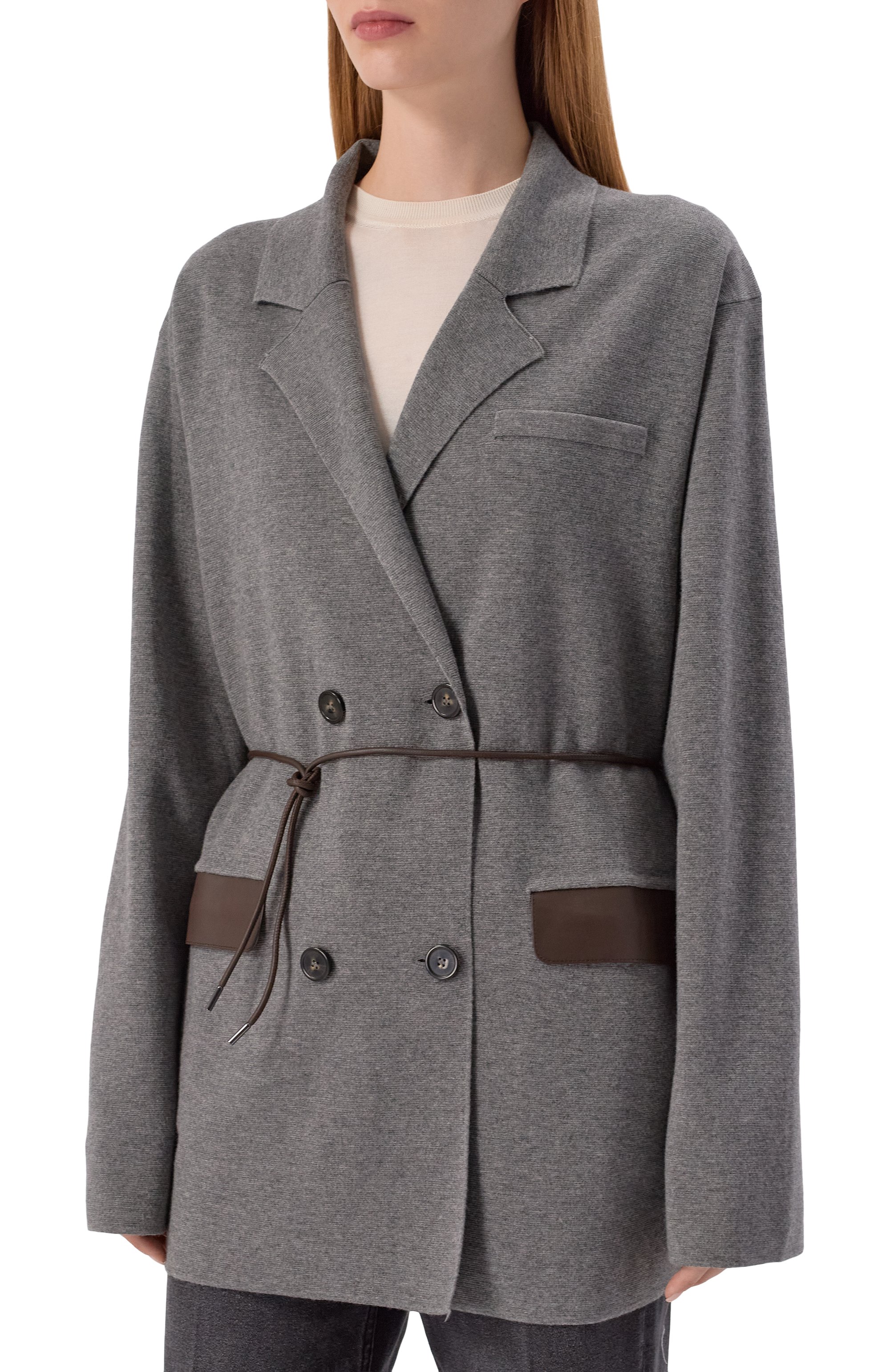 Жакет из шерсти и хлопка 12 STOREEZ, арт. 135251, фото 3