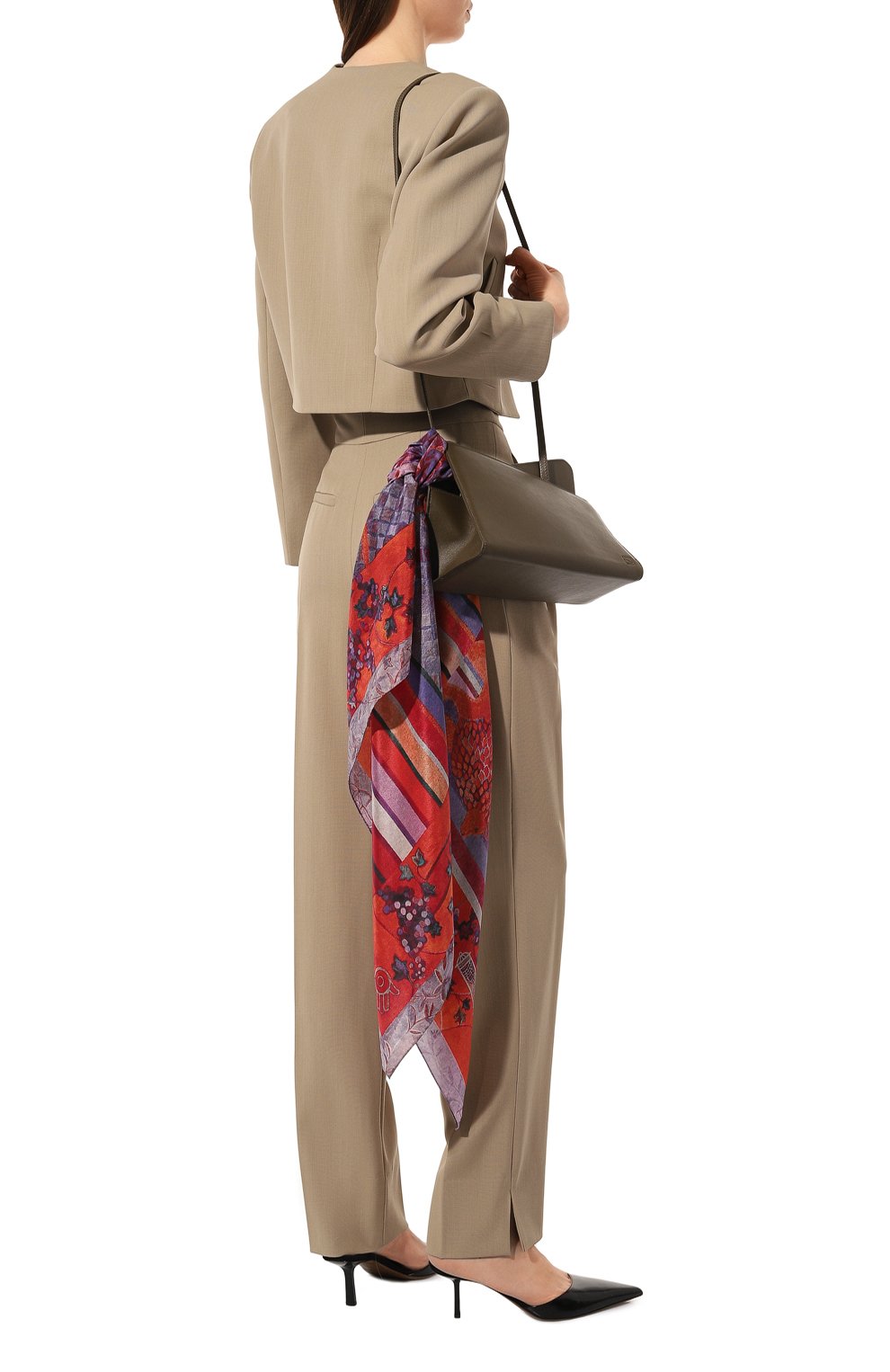 Шелковый платок сефарды GOURJI, арт. T24SEF7R, фото 3