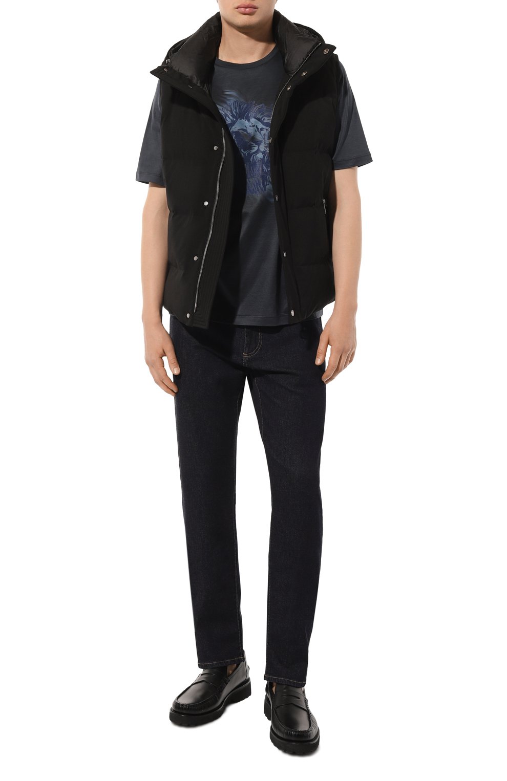 Хлопковая футболка ZILLI, арт. TSR001M0110VLW000, фото 2