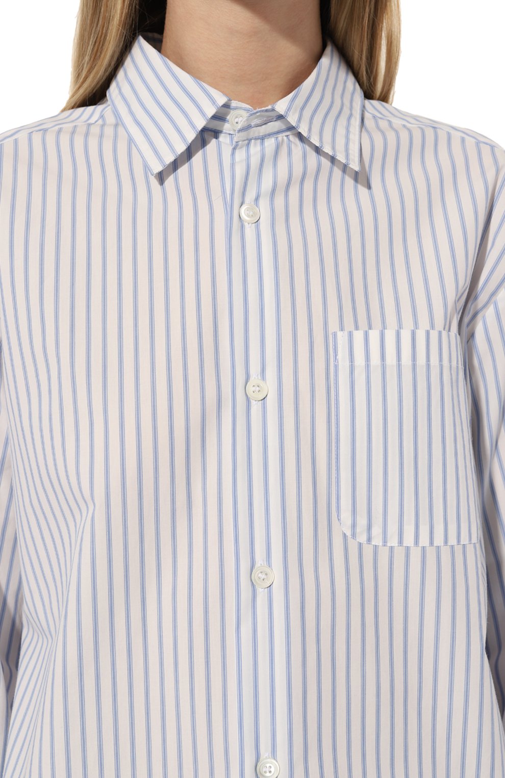 Хлопковая рубашка A.P.C., арт. C0GWGF12531AAB, фото 5