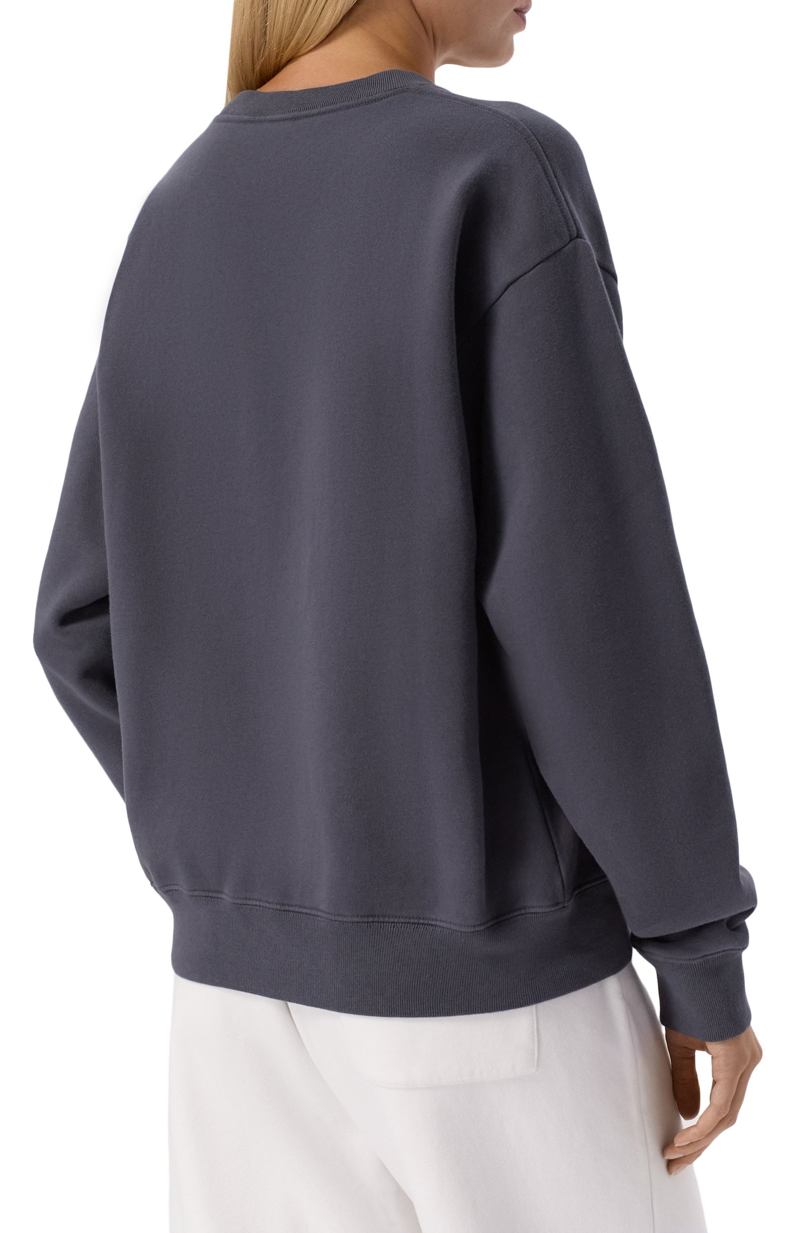 Хлопковый свитшот SPORTY AND RICH, арт. ST098711218GY25, фото 4