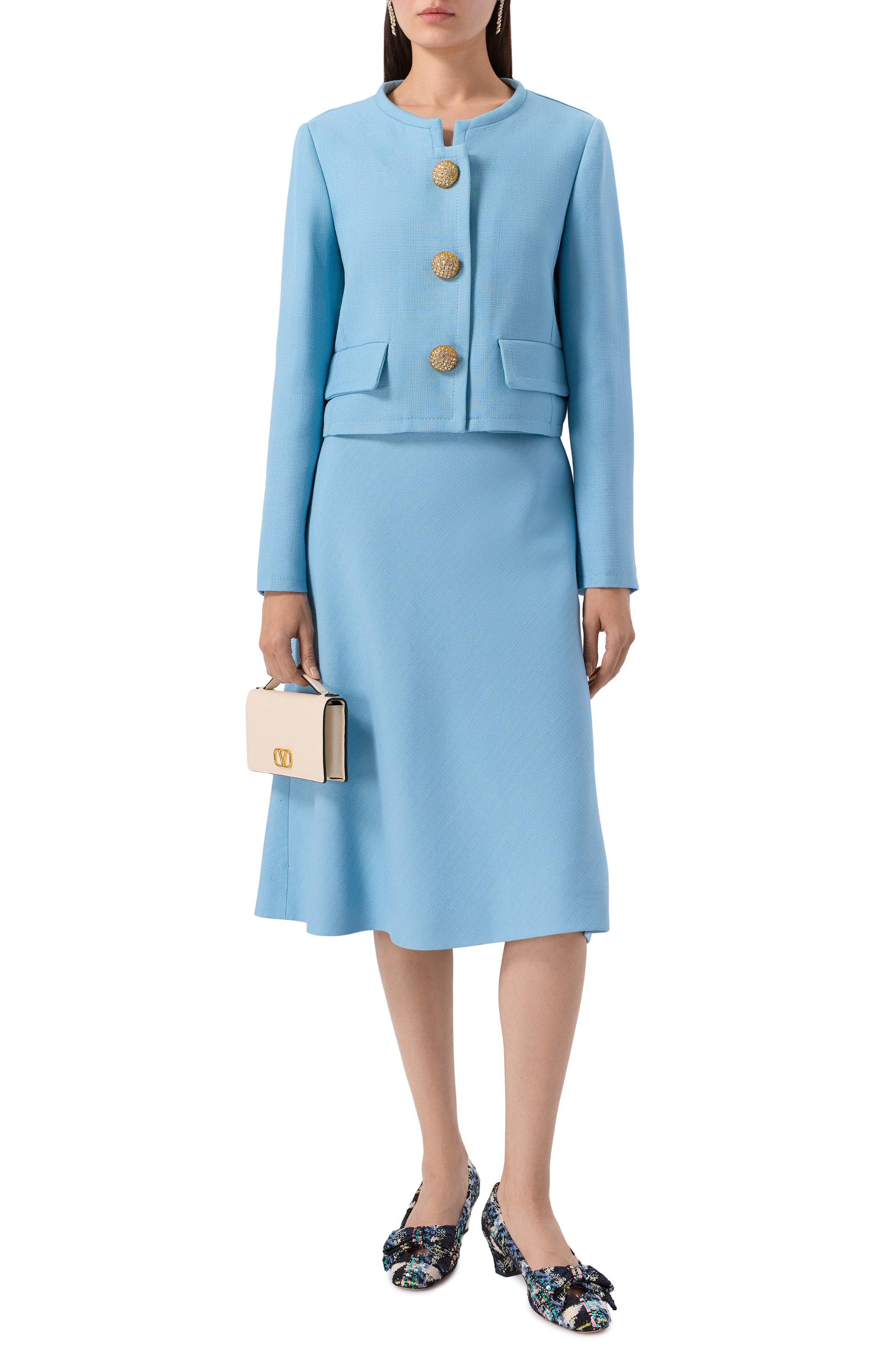 Жакет из вискозы VALENTINO, арт. 7B3CE4K0/98T, фото 2