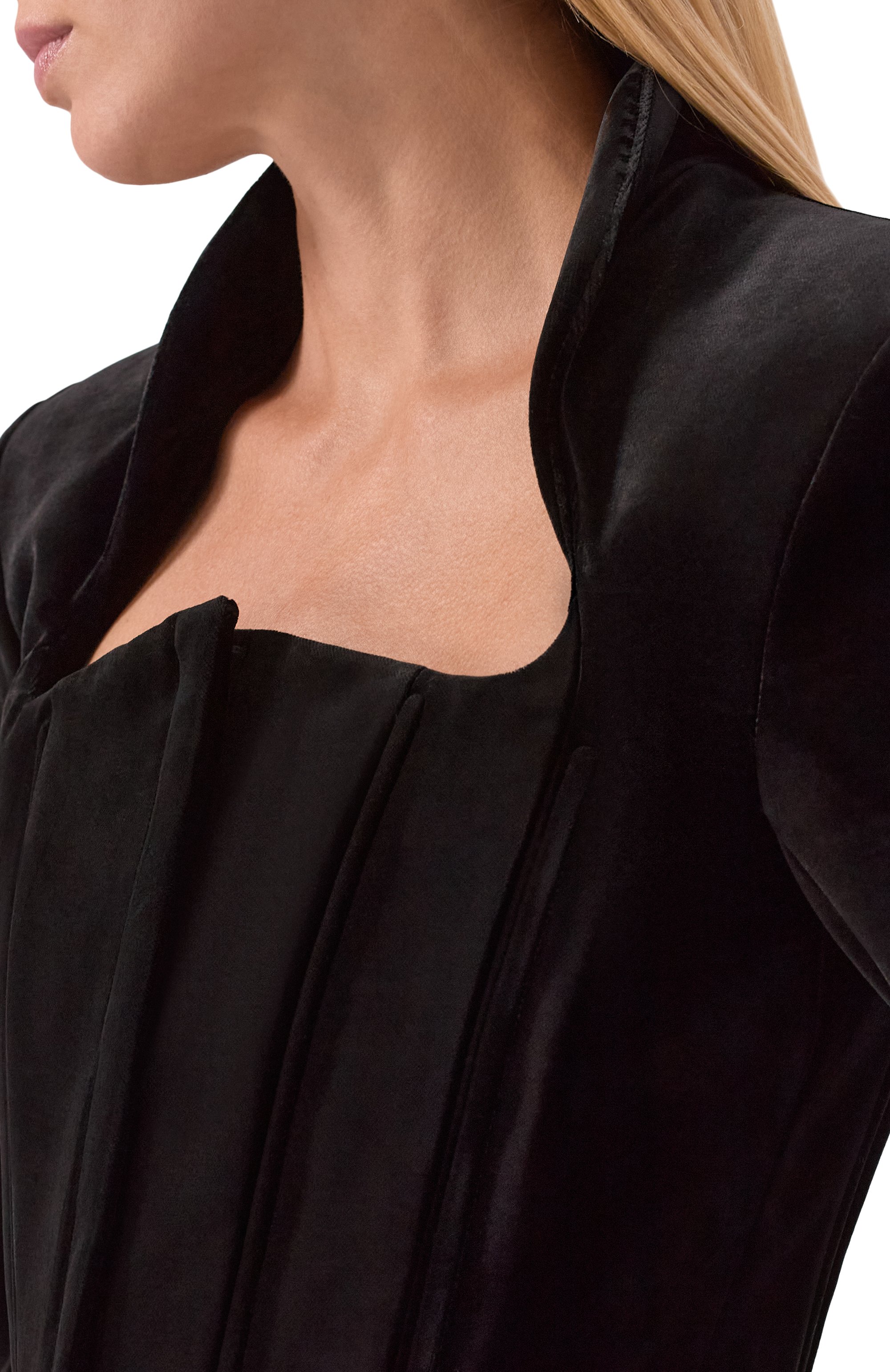 Бархатный жакет MUGLER, арт. 25F1VE04622020, фото 5