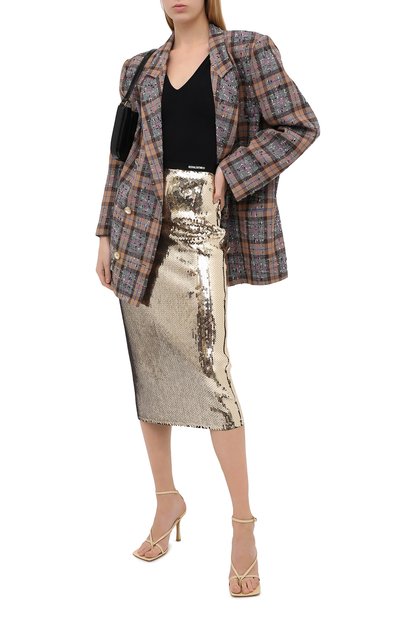 Юбка с пайетками REDVALENTINO, арт. UR0MD01F/5HW, фото 2