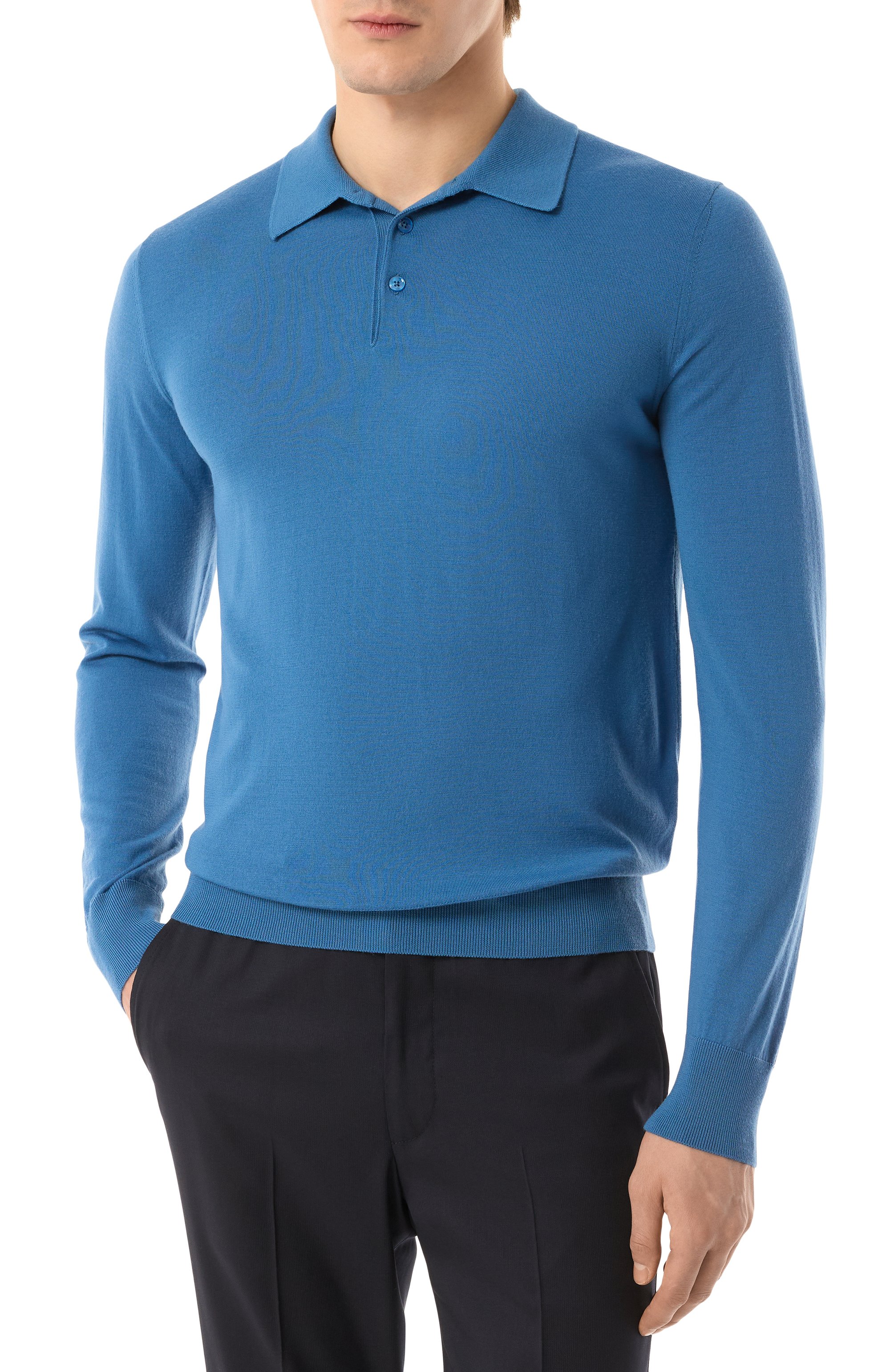 Шерстяное поло DOLCE & GABBANA, арт. GXZ25T/JCVZS, фото 3