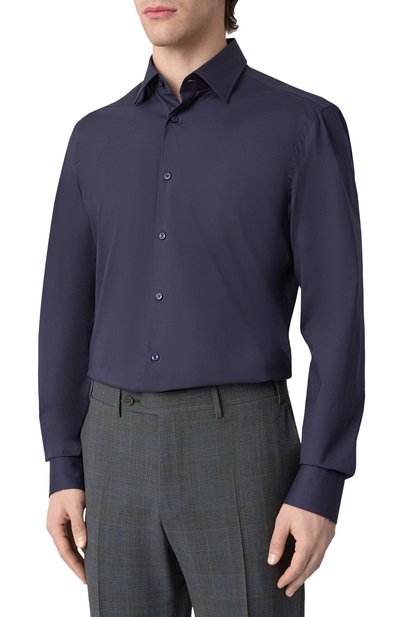 Хлопковая сорочка BOSS, арт. 50469345, фото 3