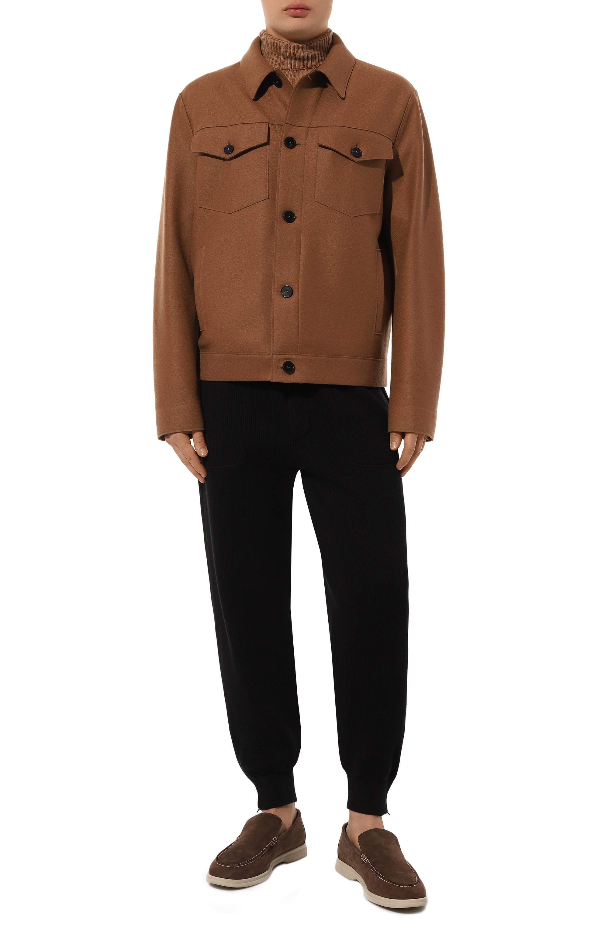 Хлопковые джоггеры BRUNELLO CUCINELLI, арт. M2920B2310, фото 2