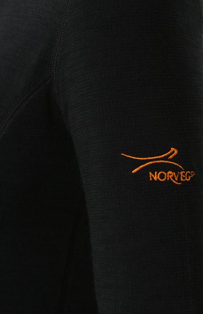Шерстяной лонгслив с круглым вырезом NORVEG, арт. 3L1RLRU, фото 5