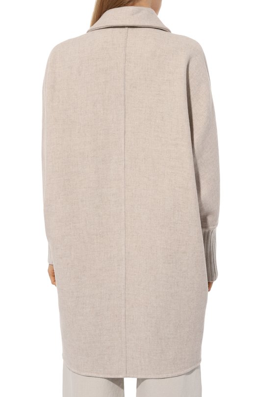 Кашемировое пальто Brunello Cucinelli MD5589813 Кремовый  MD5589813 Фото 4