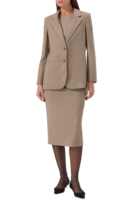 Шерстяной жакет OLOLOL OLJT063/2586.PP102 Бежевый  OLJT063/2586.PP102 Фото 2