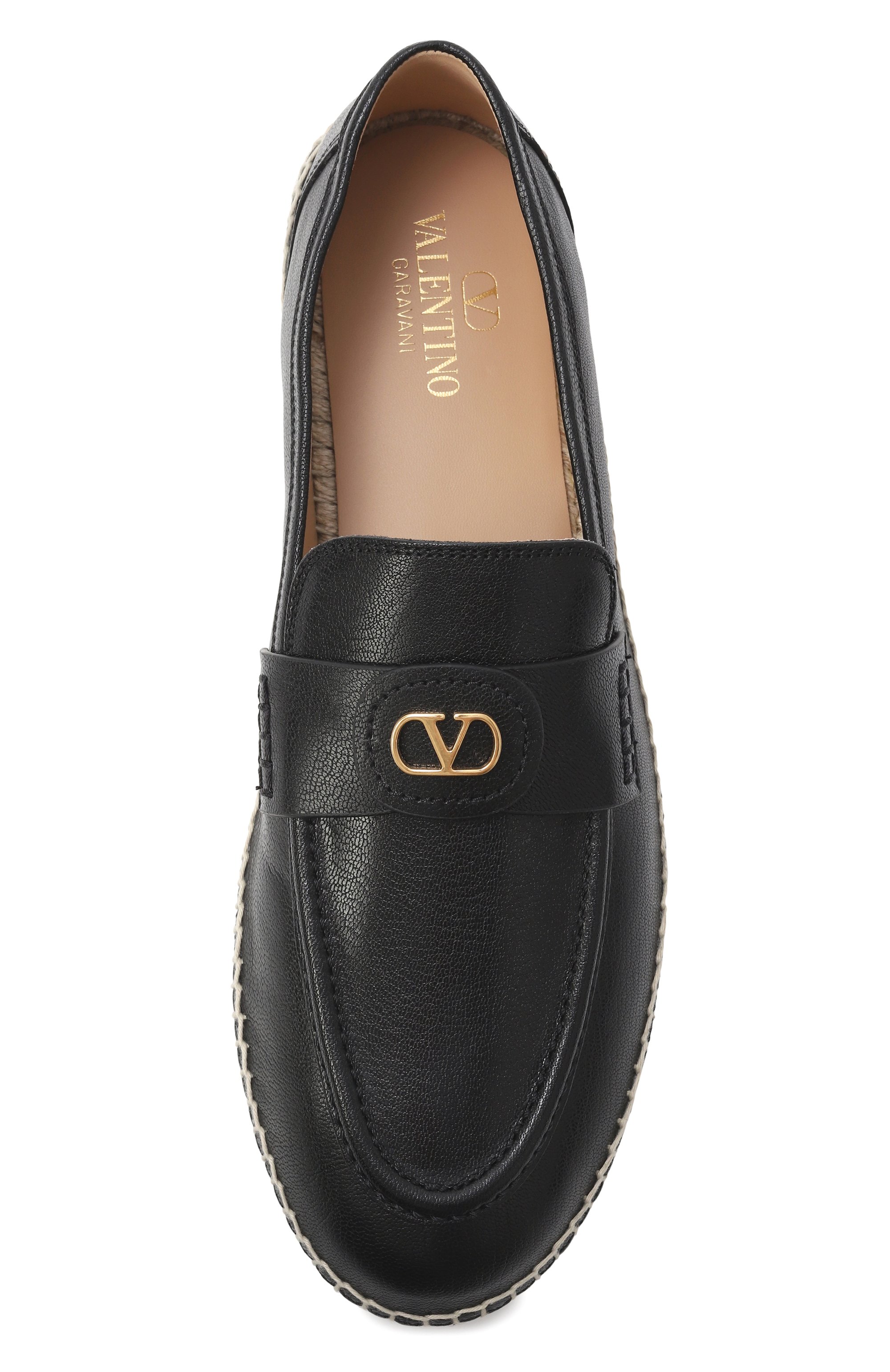 Кожаные эспадрильи palm avenue VALENTINO, арт. 7Y2S0K00/UDX, фото 6