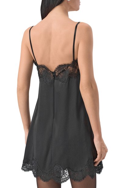 Платье из шелка и хлопка DOLCE & GABBANA, арт. F60E7T/FU1NU, фото 4