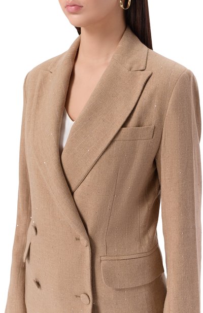 Жакет из шерсти и вискозы ANTONELLI FIRENZE, арт. P3479/801D, фото 5