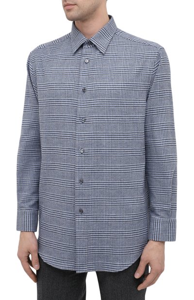 Хлопковая рубашка BRIONI, арт. SCAY0L/09031, фото 3