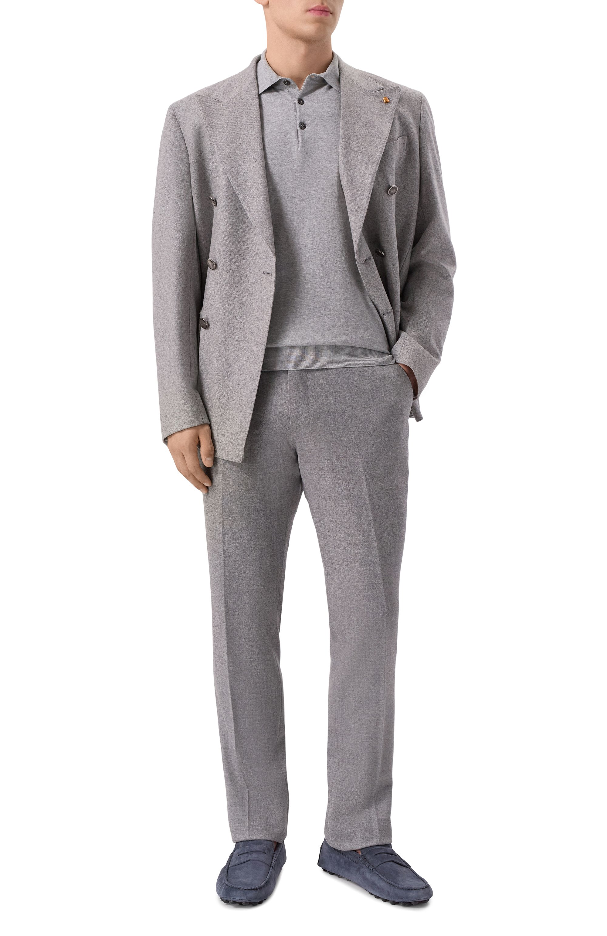 Замшевые мокасины gommino bubble TOD’S, арт. XXM52K00640RE0, фото 2