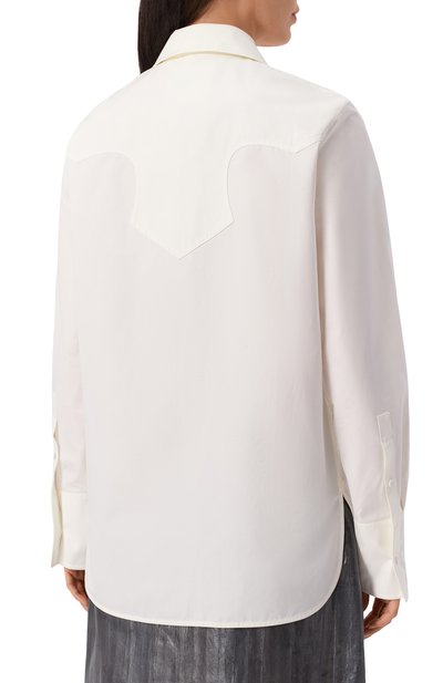 Хлопковая руба�шка JIL SANDER, арт. J03DL0196-J45002, фото 4