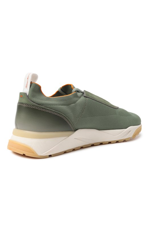 Текстильные кроссовки Innova Santoni MBI021601BTTCSB3V24 Зелёный  MBI021601BTTCSB3V24 Фото 5