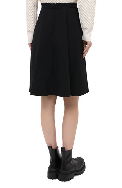 Юбка из шерсти и шелка ALEXANDER MCQUEEN черного цвета по цене 107000 руб., арт. 639987/QJAAA, фото 5 Юбка из шерсти и шелка ALEXANDER MCQUEEN, арт. 639987/QJAAA, фото 5