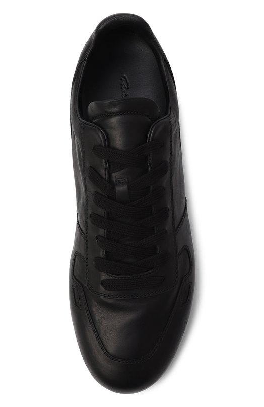 Кожаные кеды Minimal Rick Owens RU01F2889/LBHX Чёрный  RU01F2889/LBHX Фото 5