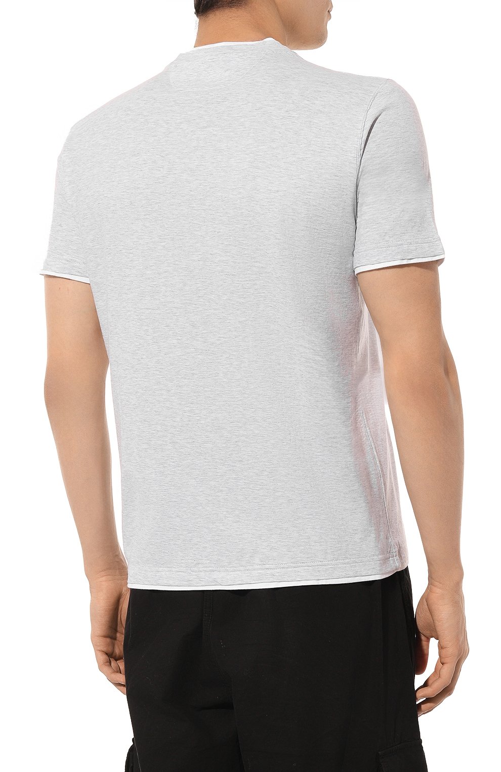 Хлопковая футболка FEDELI, арт. 7UE00200, фото 4