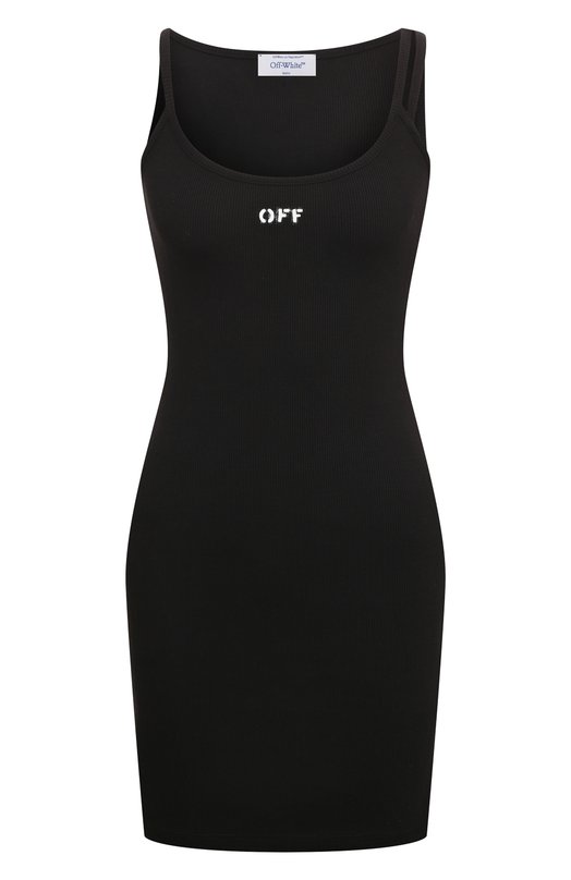 

Хлопковое платье Off-White, Чёрный