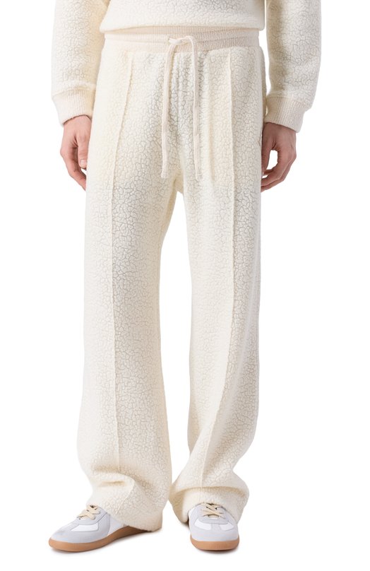 Шерстяные брюки Casablanca M-AW25-JTR-311-01 Белый  M-AW25-JTR-311-01 Фото 3