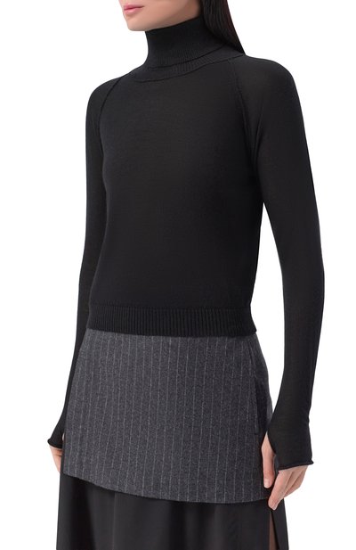 Водолазка из кашемира и шелка ISABEL BENENATO, арт. DK105F25, фото 3