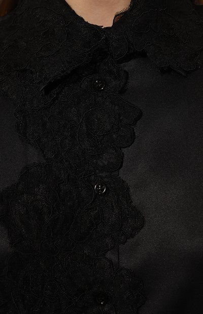 Шелковая блузка ERMANNO SCERVINO, арт. D454K606TBW, фото 5