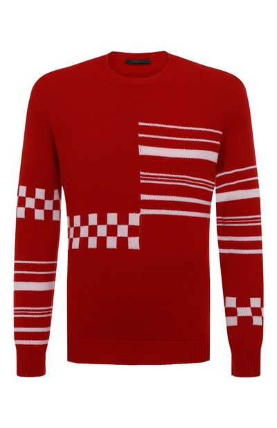 Мужской кашемировый свитер PRADA, арт. UMB325-10K4-F0976-221