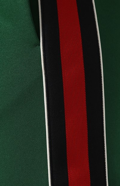 Укороченные брюки с эластичным поясом и контрастными лампасами GUCCI, арт. 479532/X9C09, фото 5