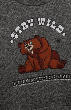 Хлопковый свитшот DOLCE & GABBANA, арт. L4JWI0/G7KFS/8-14, фото 1
