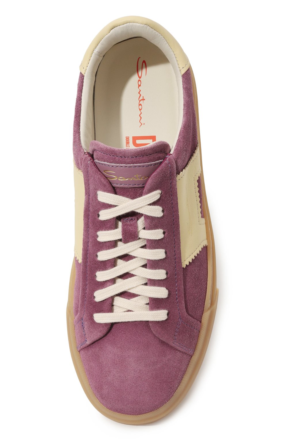 Замшевые кеды SANTONI, арт. WBGT61127FARGTW9, фото 6